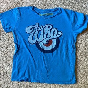 Rowdy sprout brand, the who T-shirt, kid size 8, perfect for boy or a girl 🎸❤️